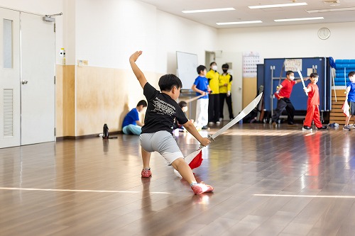 練習の様子